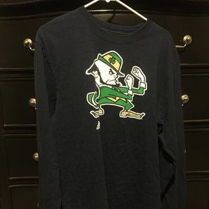 Notre Dame Fighting Irish Adidas LS T-Shirt